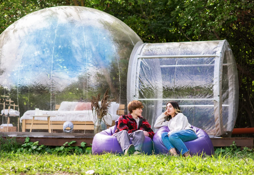 bubble tent ideas
