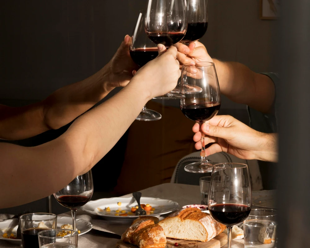 wooden carts on wheels